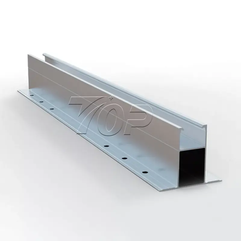 Minirailsystem für Trapez -Metalldach Solar