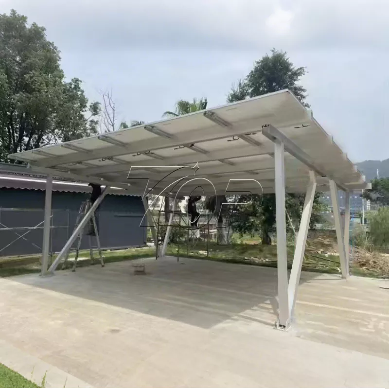 Solar -Carport -Strukturen