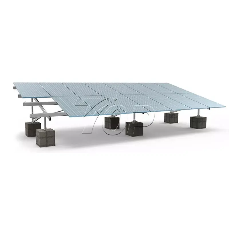 Solar -Flachdachhalterungen