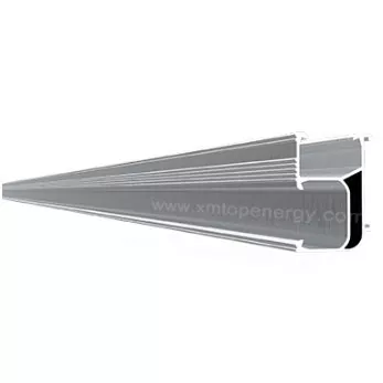 Aluminium -Solar -Montageschienen