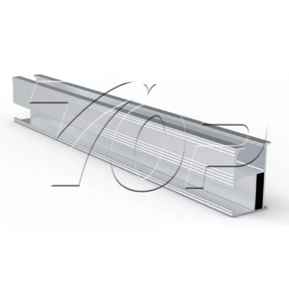 Aluminiumschiene für Solarmontagesysteme