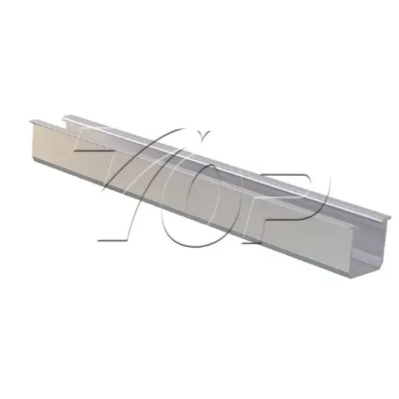 U Aluminiumschiene für Solarpanel Montagesystem